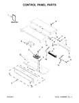 Diagram for 02 - Control Panel Parts