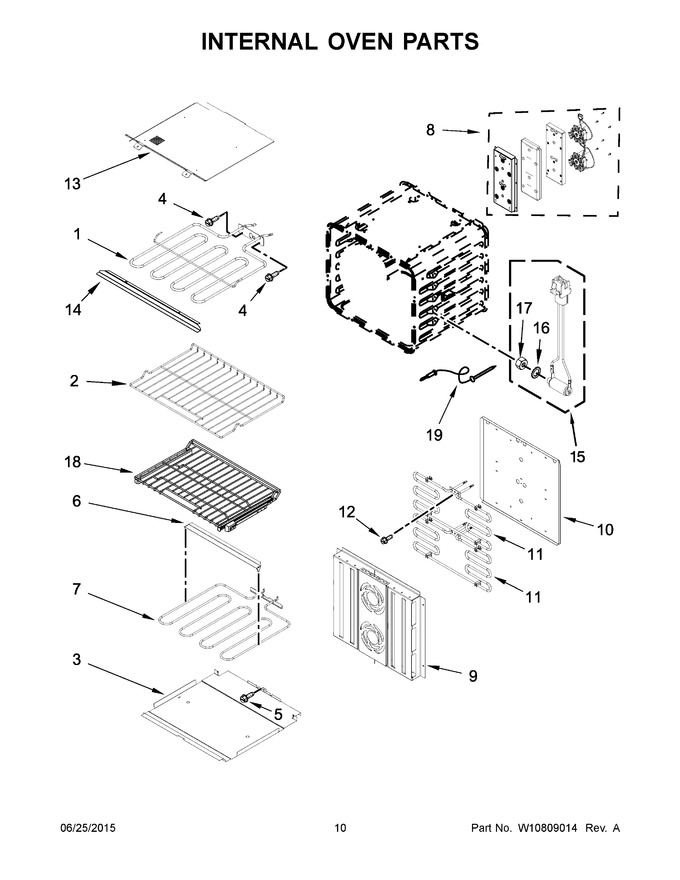 Diagram for JJW3830DP00