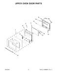 Diagram for 04 - Upper Oven Door Parts