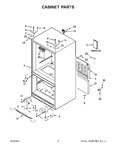 Diagram for 02 - Cabinet Parts