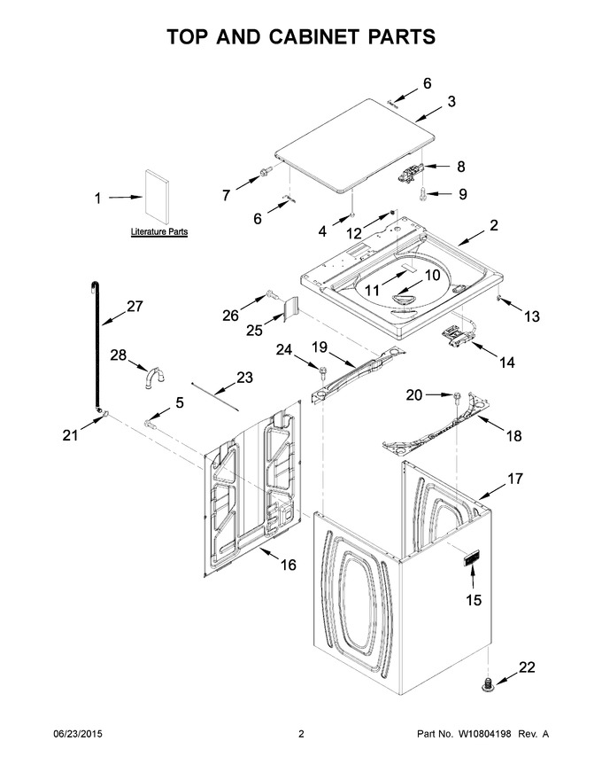 Diagram for MVWC415EW1