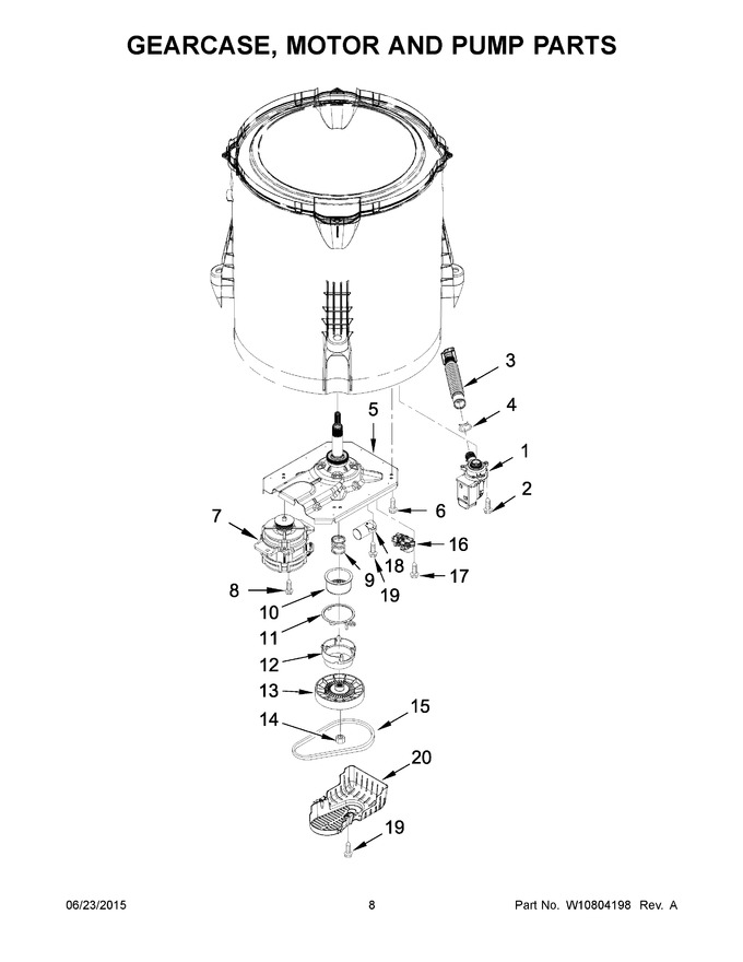 Diagram for MVWC415EW1