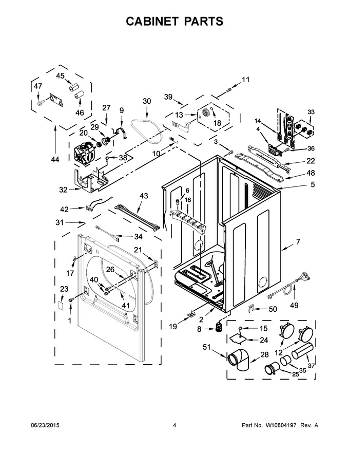 Diagram for YMEDB855DW1