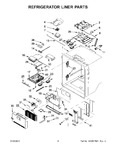 Diagram for 03 - Refrigerator Liner Parts