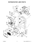 Diagram for 03 - Refrigerator Liner Parts