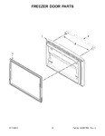 Diagram for 06 - Freezer Door Parts