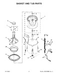 Diagram for 04 - Basket And Tub Parts