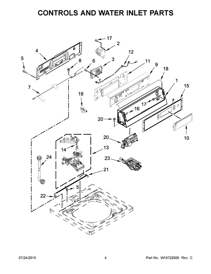 Diagram for MVW18PDBGW0