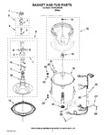 Diagram for 03 - Basket And Tub Parts