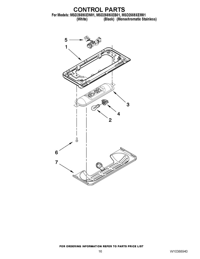 Diagram for MSD2559XEM01