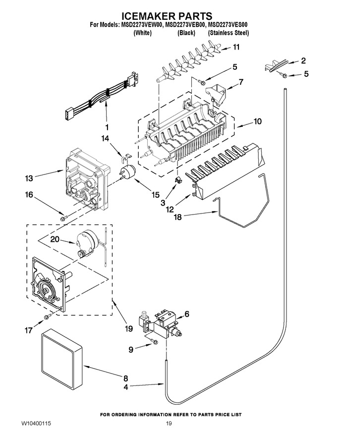 Diagram for MSD2273VEB00