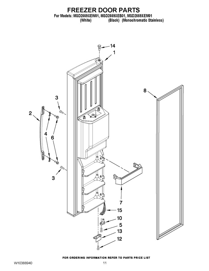 Diagram for MSD2559XEW01