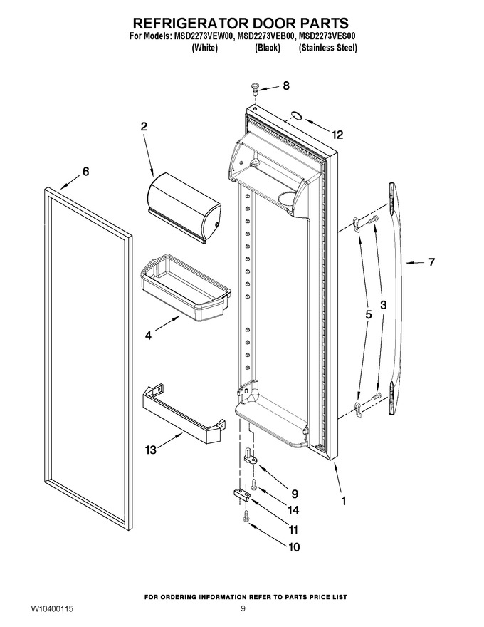 Diagram for MSD2273VES00