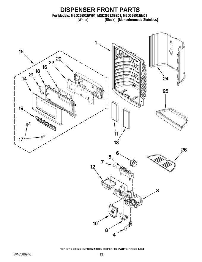 Diagram for MSD2559XEW01