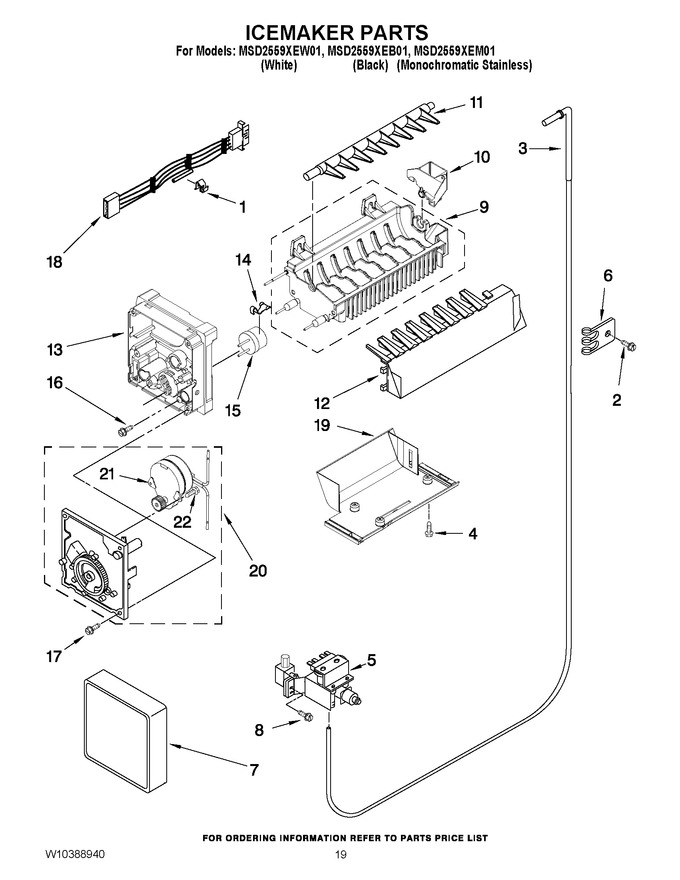 Diagram for MSD2559XEW01