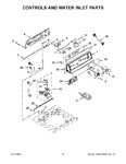 Diagram for 03 - Controls And Water Inlet Parts