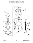 Diagram for 04 - Basket And Tub Parts