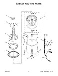 Diagram for 05 - Basket And Tub Parts