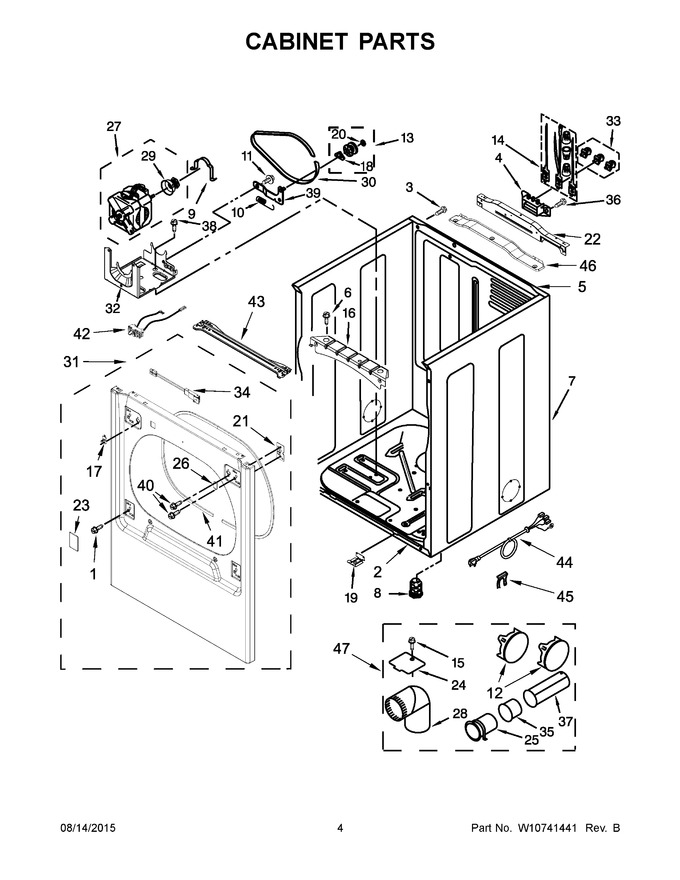 Diagram for YMEDB835DW0