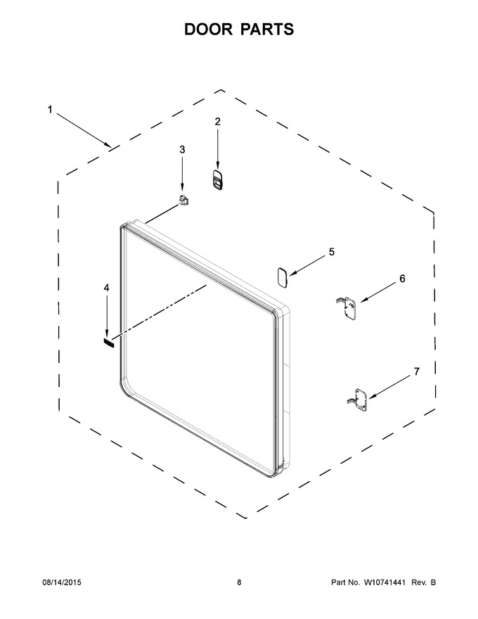 Diagram for YMEDB835DW0