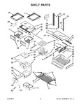 Diagram for 08 - Shelf Parts