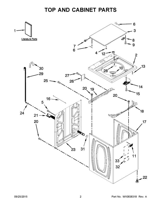 Diagram for MVWC555DW1