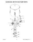 Diagram for 05 - Gearcase, Motor And Pump Parts