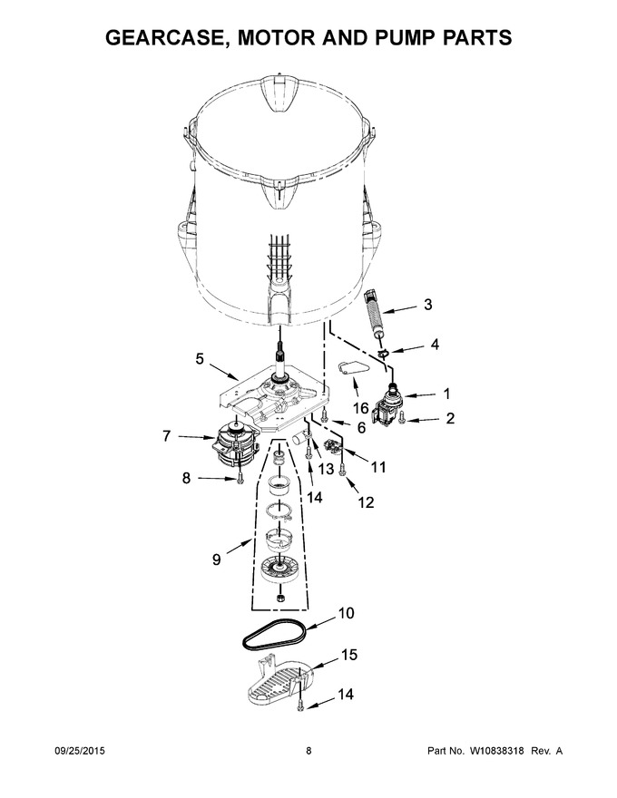 Diagram for MVWC555DW1