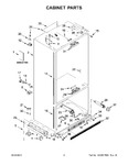 Diagram for 02 - Cabinet Parts