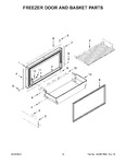 Diagram for 08 - Freezer Door And Basket Parts