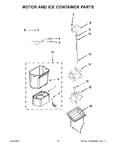 Diagram for 06 - Motor And Ice Container Parts