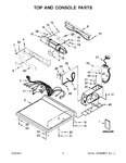 Diagram for 02 - Top And Console Parts