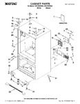 Diagram for 01 - Cabinet Parts