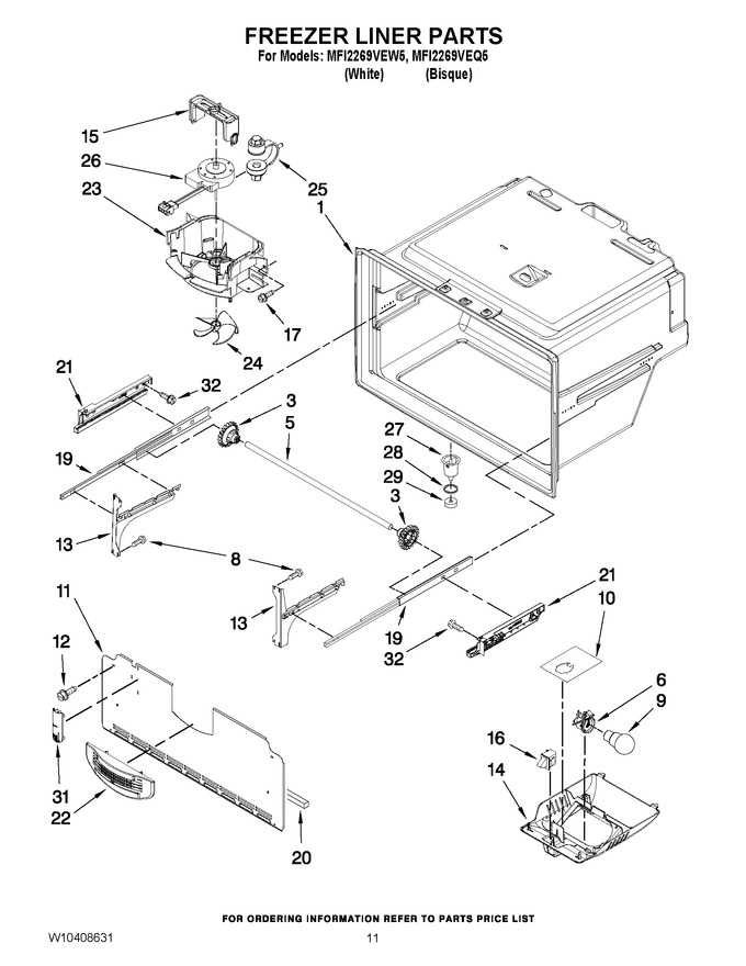 Diagram for MFI2269VEW5