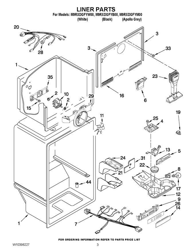 Diagram for M9RXDGFYW00