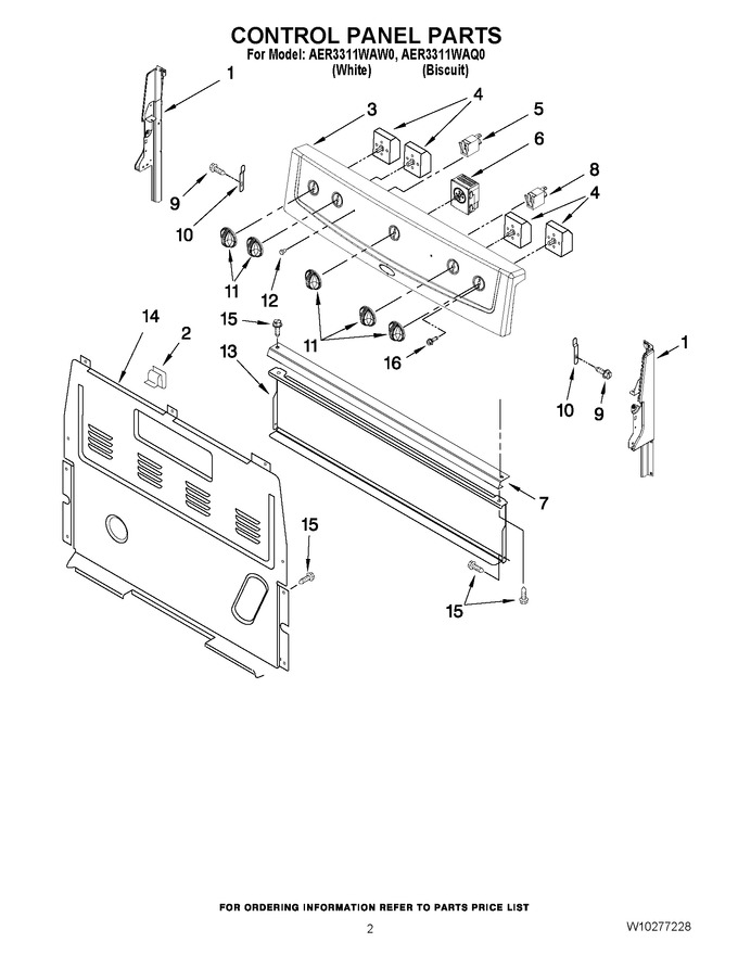 Diagram for AER3311WAQ0