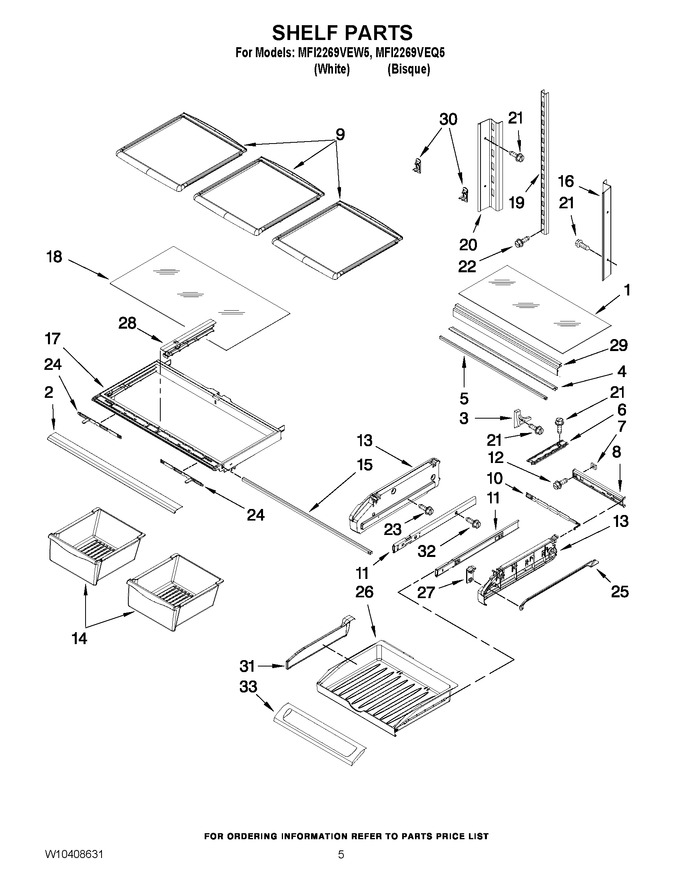 Diagram for MFI2269VEW5