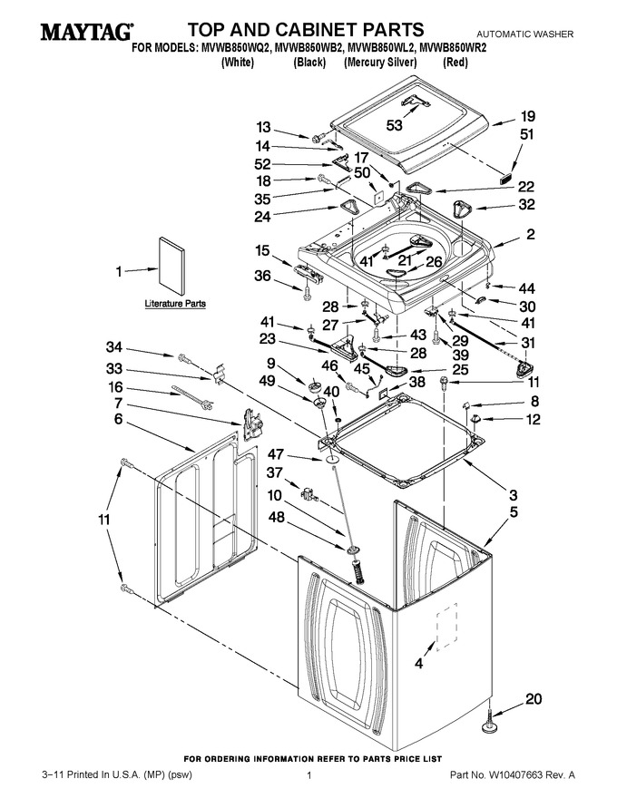 Diagram for MVWB850WQ2