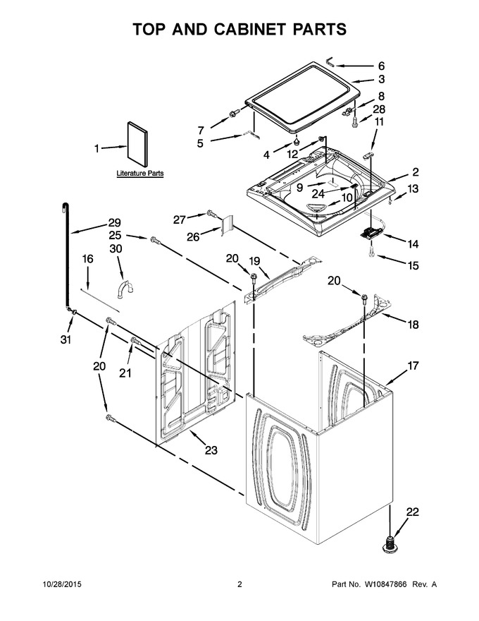 Diagram for 7MMVWX521BW1