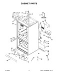 Diagram for 02 - Cabinet Parts