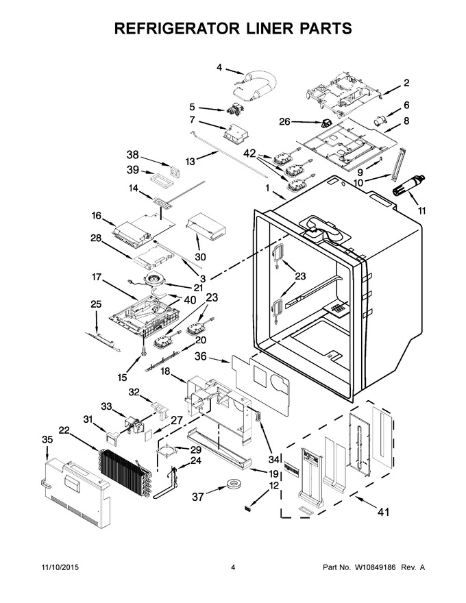 Diagram for MFX2876DRE02