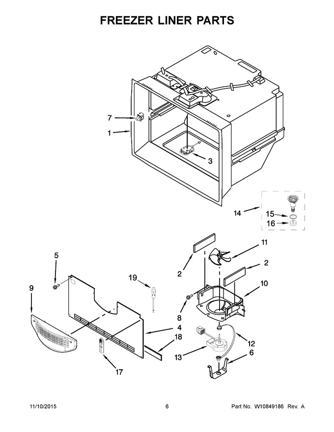 Diagram for MFX2876DRE02