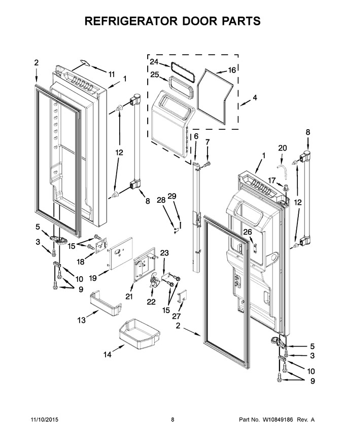 Diagram for MFX2876DRH02