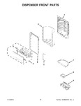 Diagram for 09 - Dispenser Front Parts