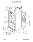 Diagram for 02 - Cabinet Parts