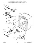 Diagram for 03 - Refrigerator Liner Parts