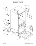 Diagram for 02 - Cabinet Parts