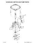 Diagram for 05 - Gearcase, Motor And Pump Parts