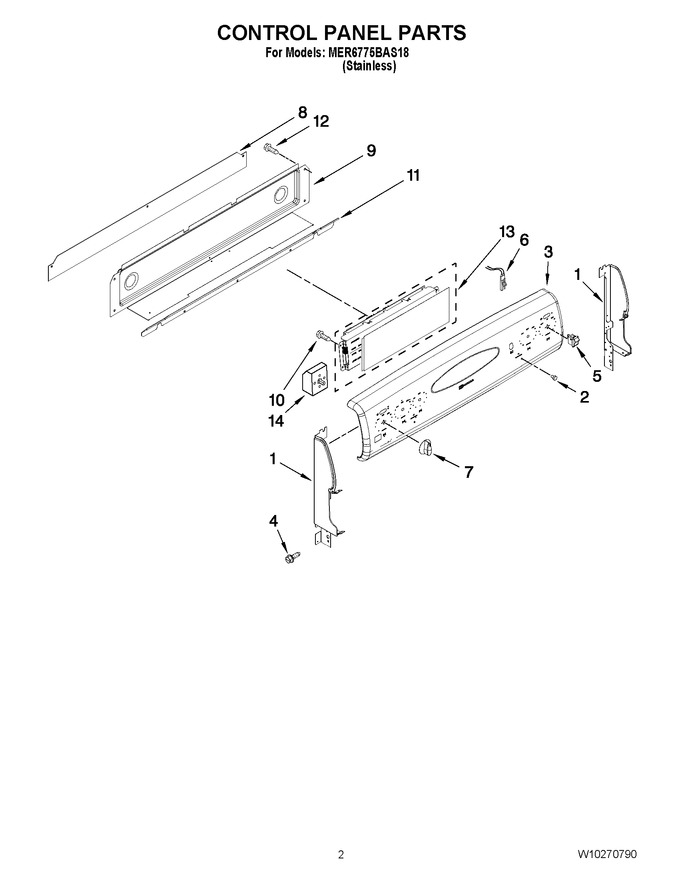 Diagram for MER6775BAS18