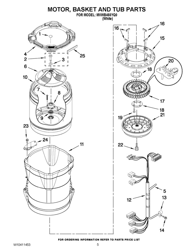 Diagram for MVWB455YQ0